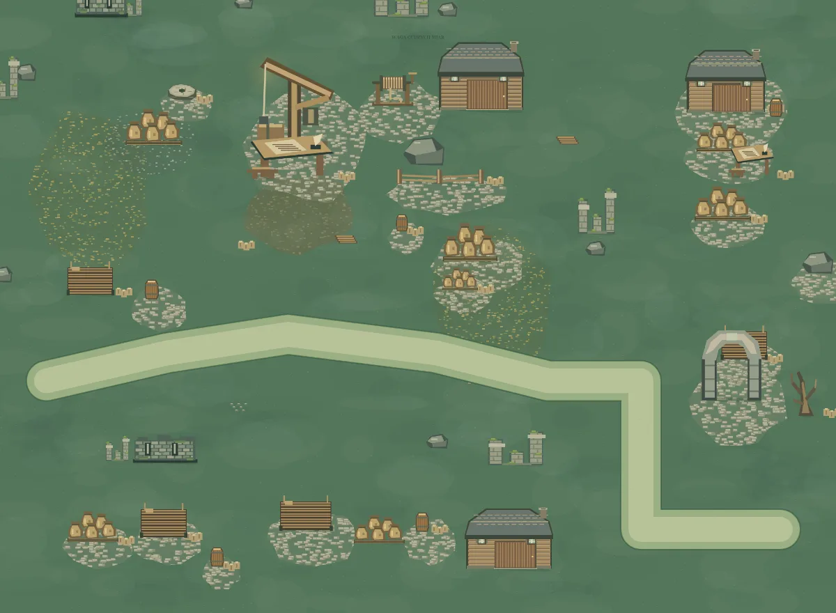 Mapa okolicy: Waga Korytarzowa