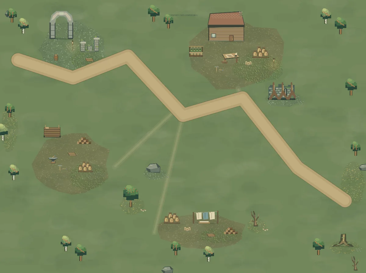 Mapa okolicy: Zamknięta Sień Gospodarza
