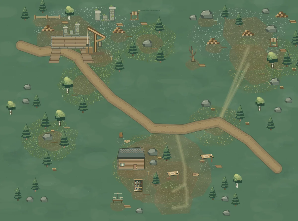 Mapa okolicy: Podest Głównego Zjazdu