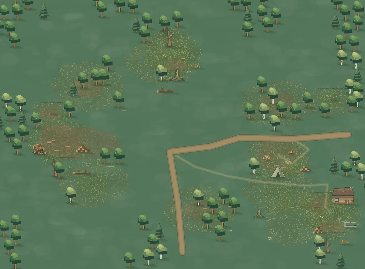 Mapa okolicy: Ostęp Trójrogiego