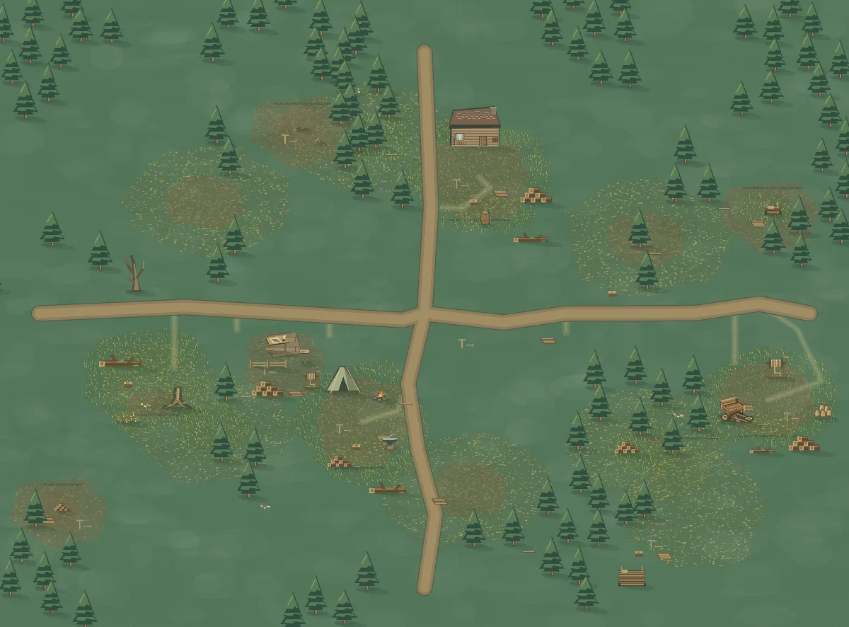 Mapa okolicy: Zrąb Zawróconych