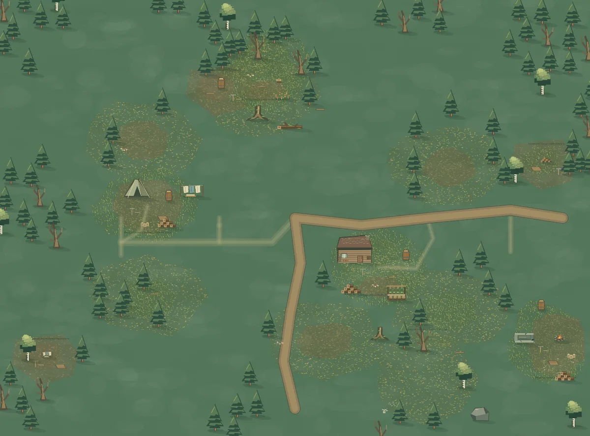 Mapa okolicy: Zagajniki Smolnych Dzięciołów