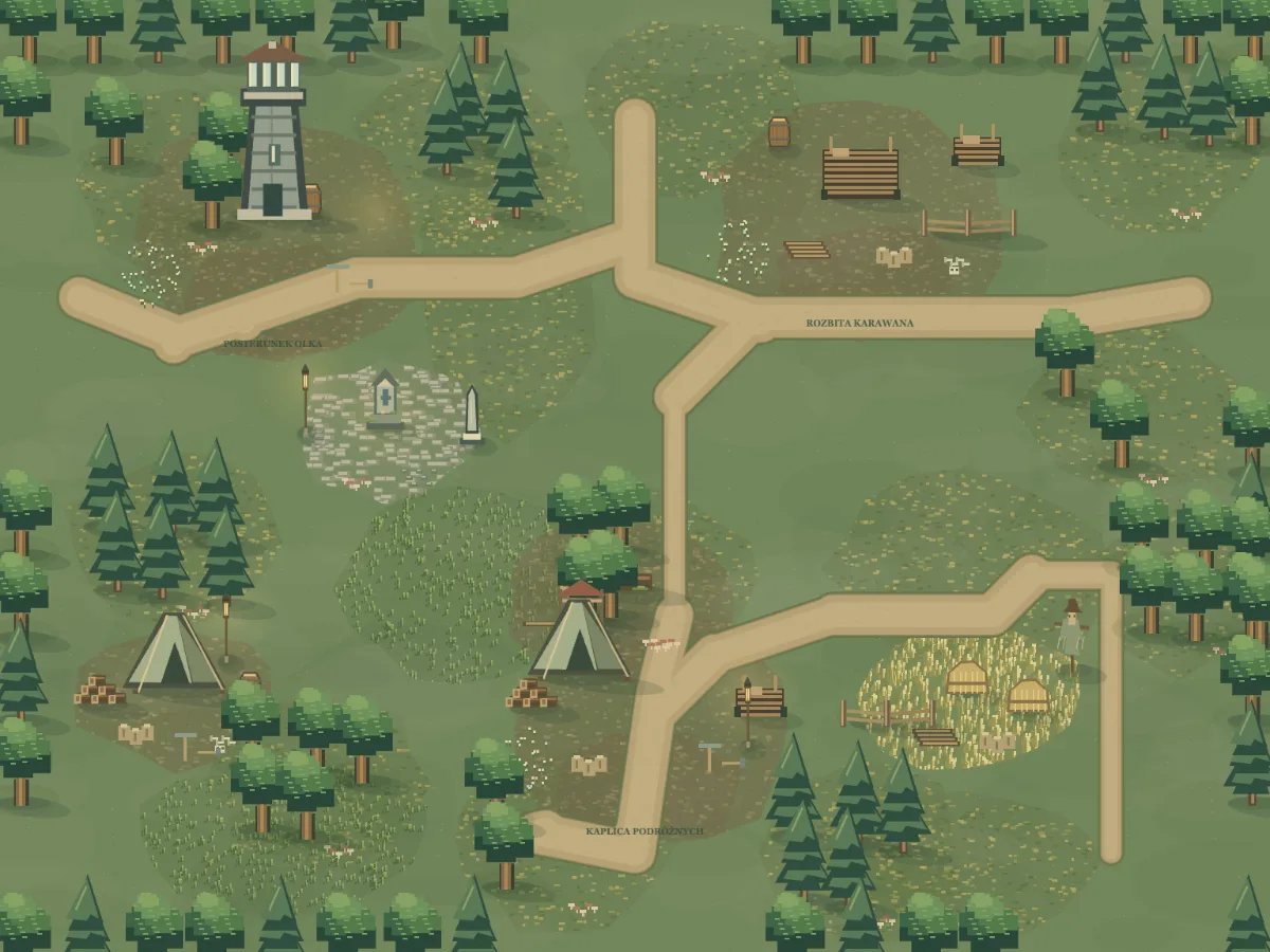 Mapa okolicy: Stary Trakt